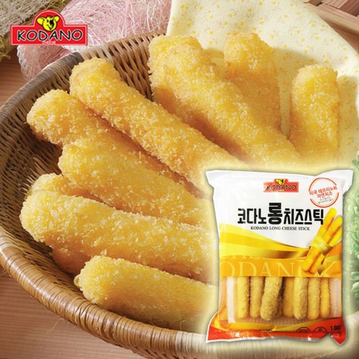 코다노 롱 치즈스틱 1kg 자연치즈, 1개
