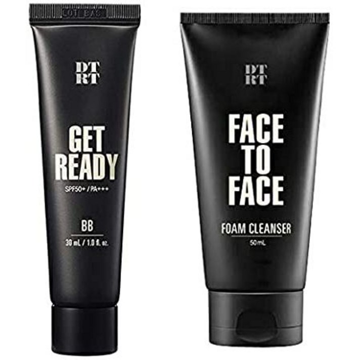 【유익한 클렌저 포함] 남성 화장품 DTRT BB 크림 30g 내츄럴 Get Ready SPF50 + PA +++ 999999550381, One Size, One Color