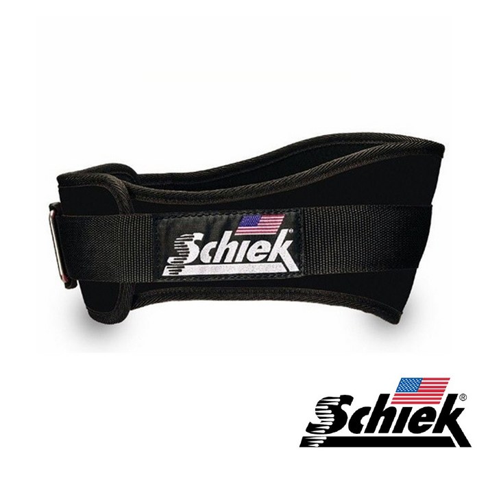 Schiek 쉬크 2004 리프팅 벨트 4.75인치, 블랙