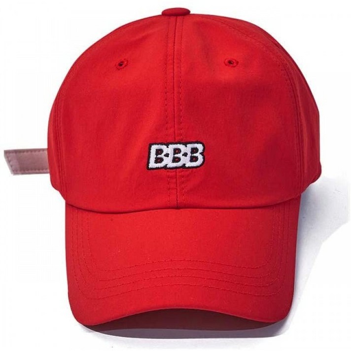 [비에스라빗토] 18 - 19 년 가을 겨울 유니섹스 스노우 보드 모자 BBB NYLON STRAPBACK RED [병행 수입품