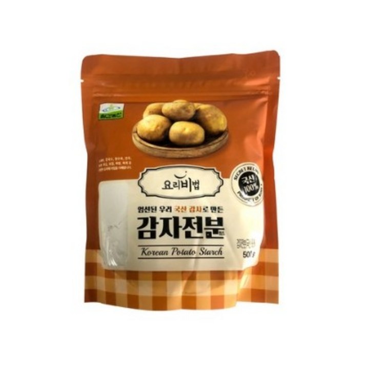 칠갑농산 감자 전분, 500g, 10개