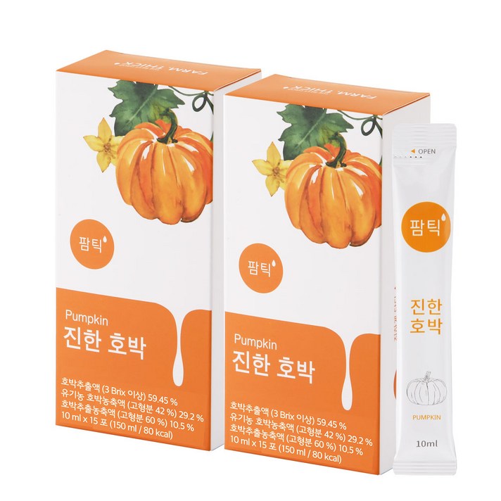 팜틱 진한 호박즙 10ml 30개