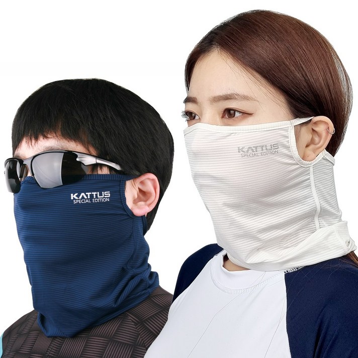 카투스 나일론 쿨 기능성 NX 마스크, 네이비