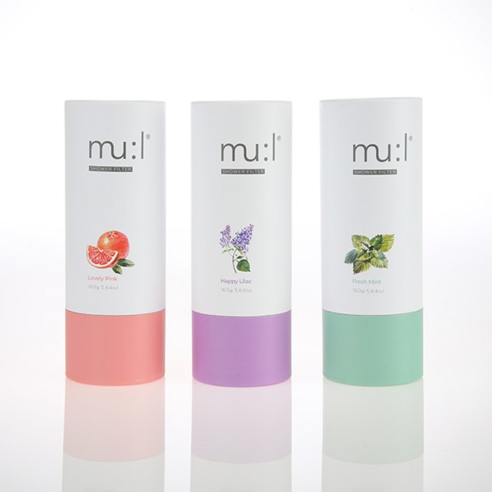 프리미엄 영국산 천연 비타민 Mul 세부샤워기필터 녹물 염소제거 여행용샤워기필터, 프레쉬 민트(상쾌한 향)