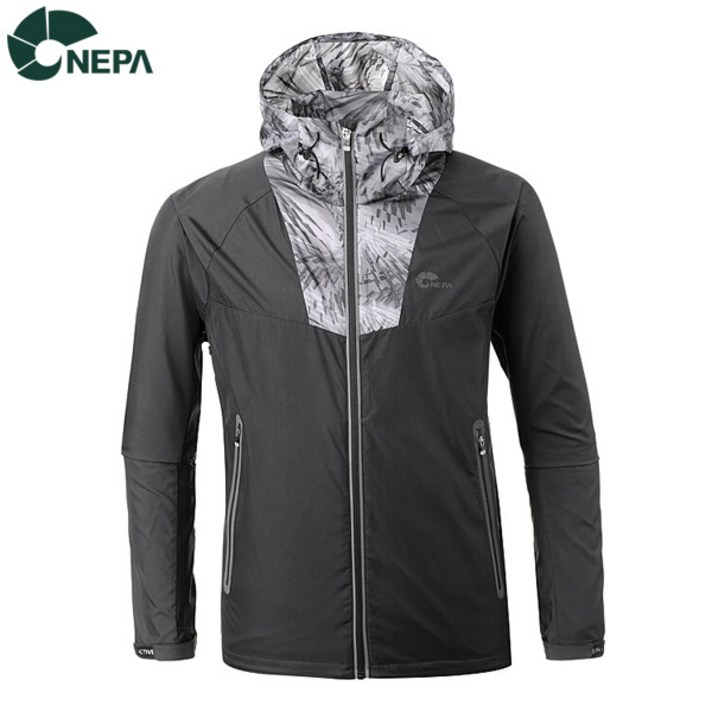 NEPA 네파 남성 비스타 방풍 자켓 블랙 7D30613