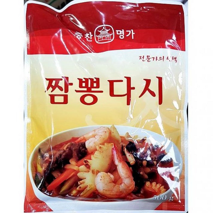 승호케미 짬뽕다시 중찬명가 500g X10 지미조미료, 1