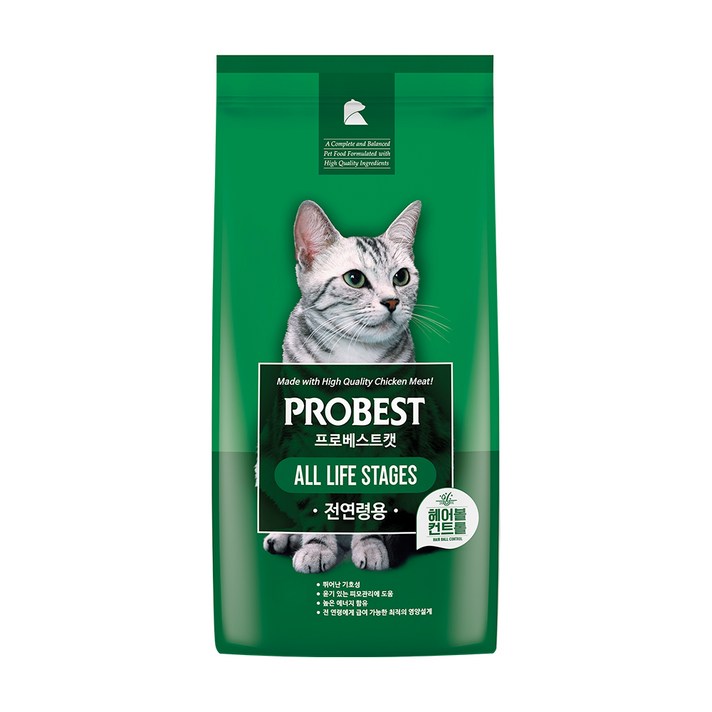 프로베스트 캣 전연령 고양이 사료, 20kg, 1개
