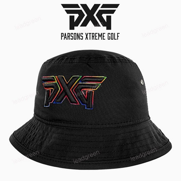 PXG 프라이드 아웃라인 골프 모자 버킷햇 블랙, S/M, 1. 블랙