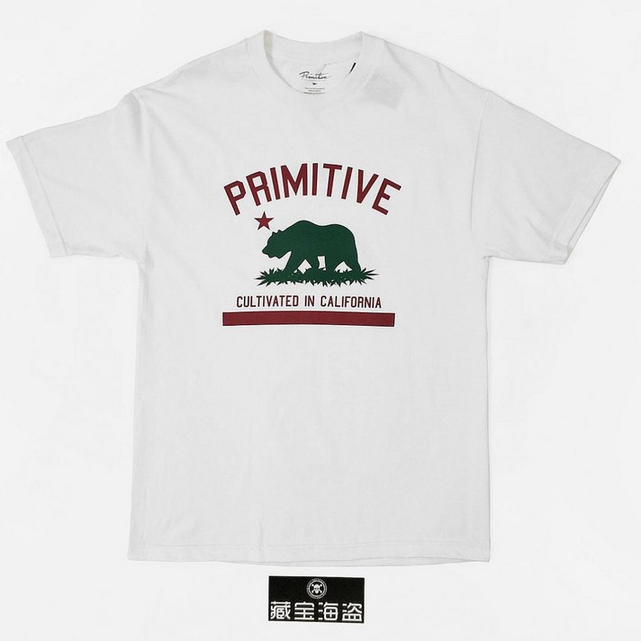 셀렌(Selen) 보물을 감추다 해적 PRIMITIVECULTIVATEDTEE t셔츠