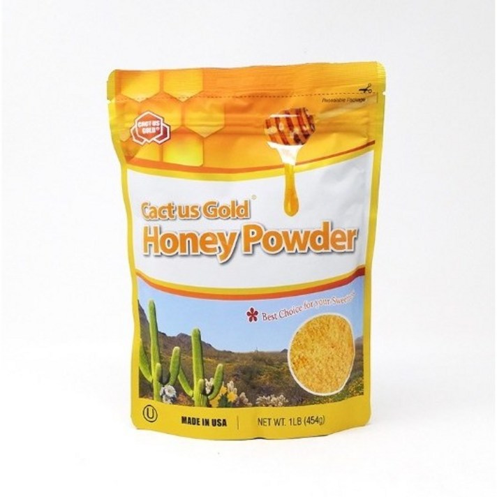 [미국직배송] 미국 아리조나 천연꿀가루 허니 파우더 454g (수량옵션)/Arizona Honey powder, 1개