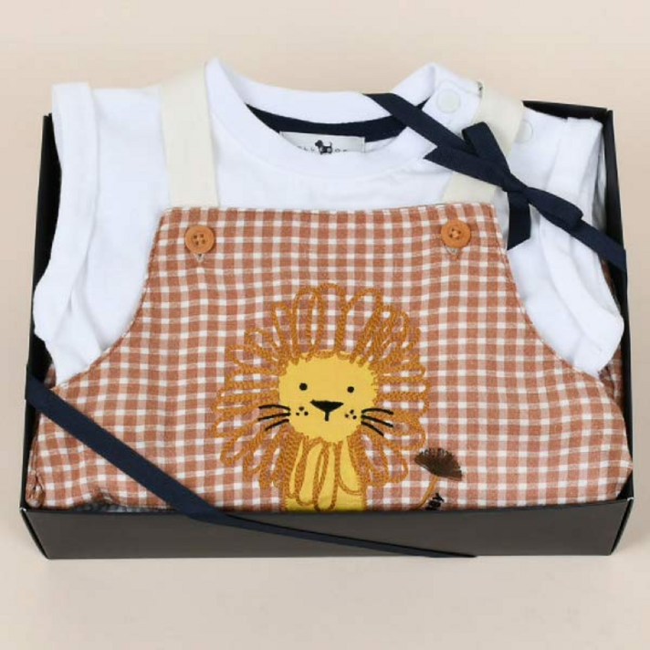 [현대백화점]블루독베이비1 (4141360105) (21SS신상품)CA)라이언 체크우주복(HM) (BLUEDOG BABY)