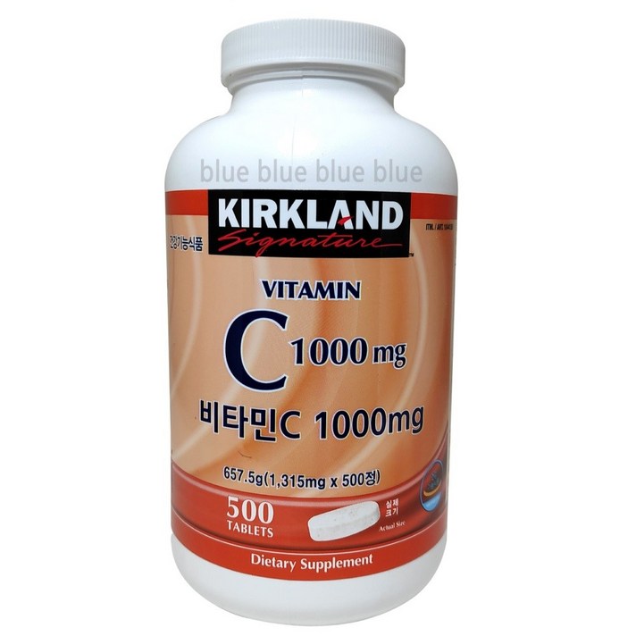 커클랜드 시그니춰 비타민C 1000mg, 500정