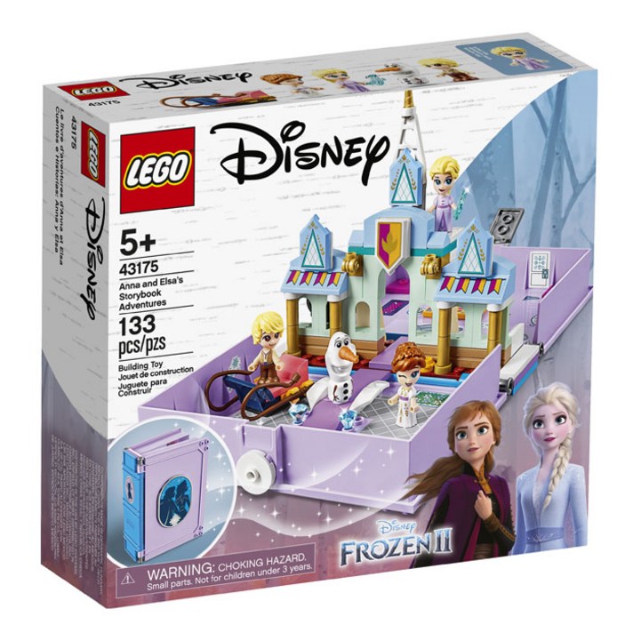 LEGO (특가&당일발송) 레고 디즈니 겨울왕국2 안나 엘사 스토리북 43175 LEGO Disney Anna Elsa Storybook Adventure