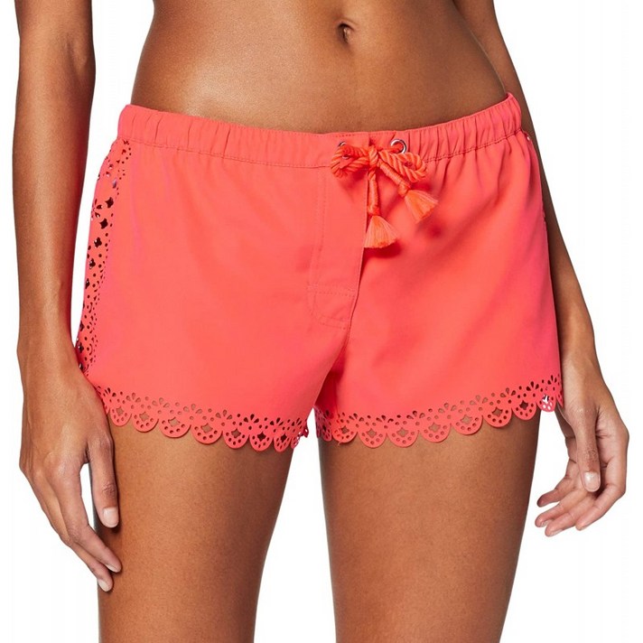 스페인배송 바±오 프레마메 레드(시에나) S 포 우먼을 위한 시폴리 벨라 보드쇼트 쇼츠