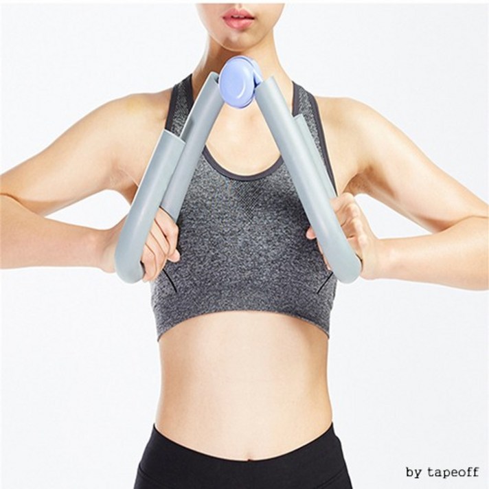 집에서 몸매 만들기 친환경 버터플라이 필라테스링, 퍼플