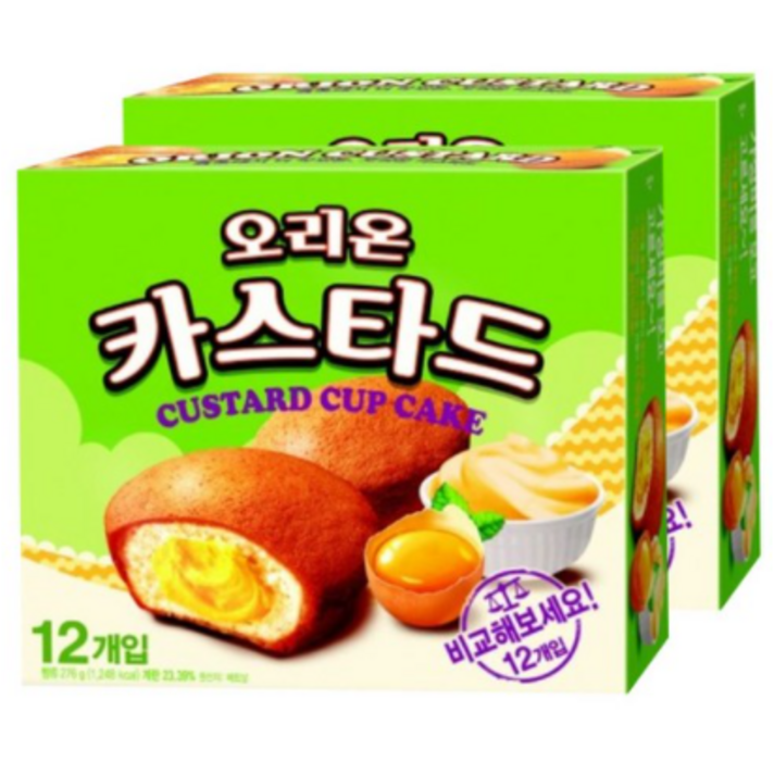 오리온 카스타드, 23g, 120개입