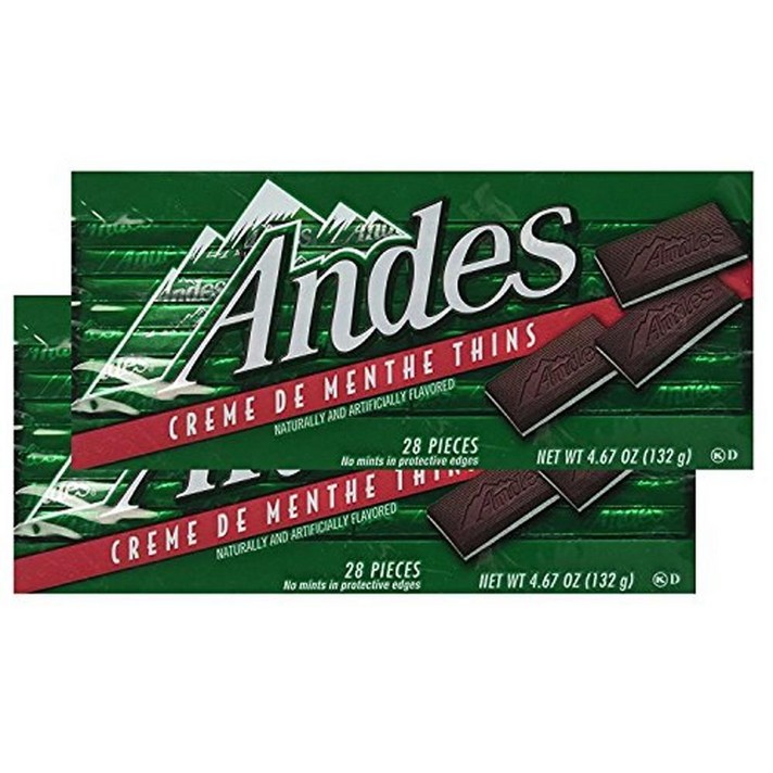 Andes 앤디스 안데스 수입 민트 초콜릿 28개입 2박스