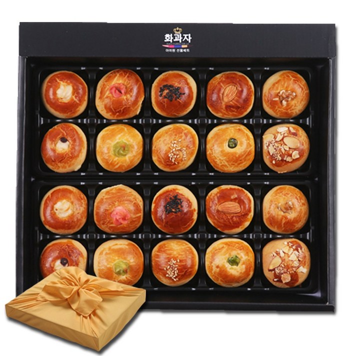 아이원 우리밀 만쥬20구 고급선물세트 설선물 설선물세트, 1box