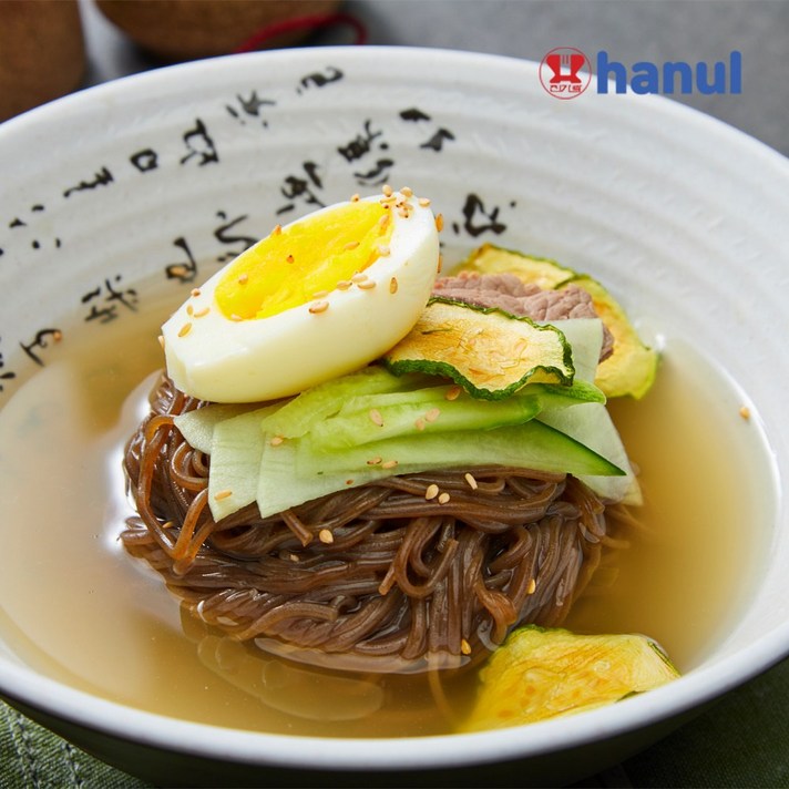 한울종합식품 냉면 10인세트(비빔장세트 구매시 메밀냉면1kg 증정), 01_메밀냉면+냉면육수