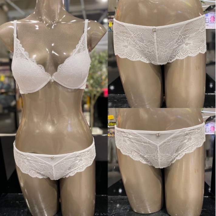 [원더브라]웨딩 퍼펙트브라+팬티2종 SET(0I17T-WH)