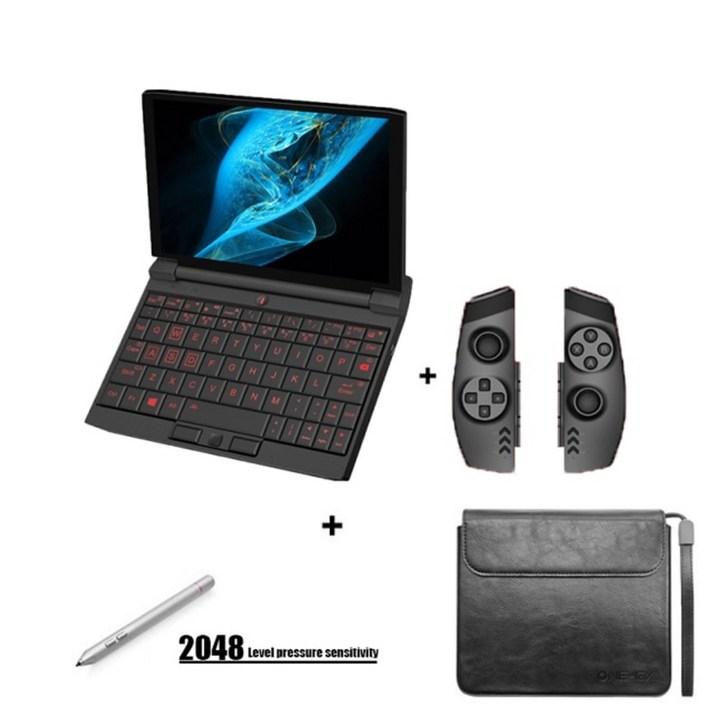 가성비 노트북 게이밍 노트북 OneGX1 Pro 미니 노트북 게임 7 인치 노트북 컴퓨터 Intel I7-1160G7 16G RAM 512G PICe SSD IPS WiFi, H, 유럽 ​​연합, 5G 버전 16GB 512GB