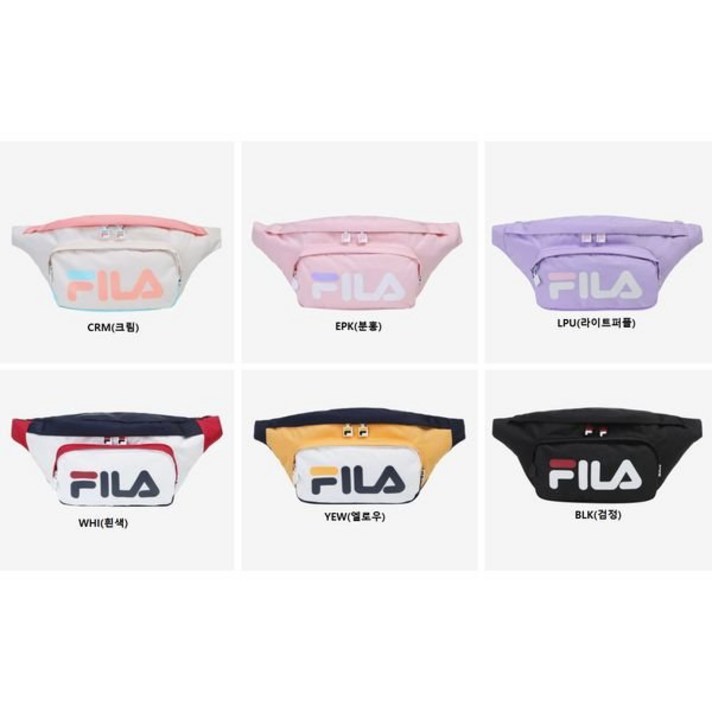 [갤러리아] 휠라(FILA)*FILA*(힙색)*FILA 가로 리니어힙색(FS3BCC5310X), 검정