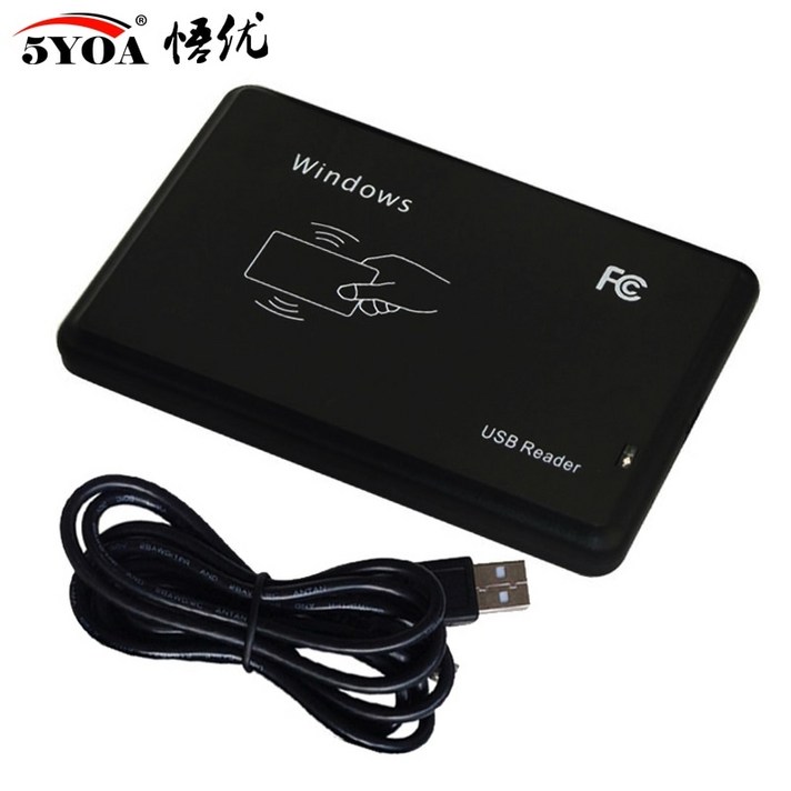 카드단말기 휴대용 이동식 블루투스 신용카드 리더기 Rfid 리더 usb 포트 em4100 tk4100 125khz id 비접촉식 스마트 감도 카드 지원 창 시스템 linux