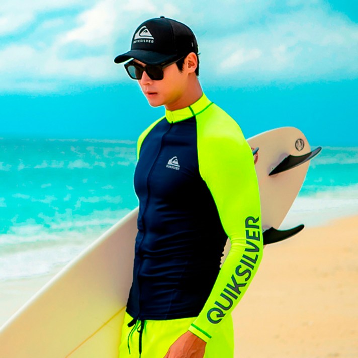 퀵실버 남성 집업 래쉬가드 QS604NMT