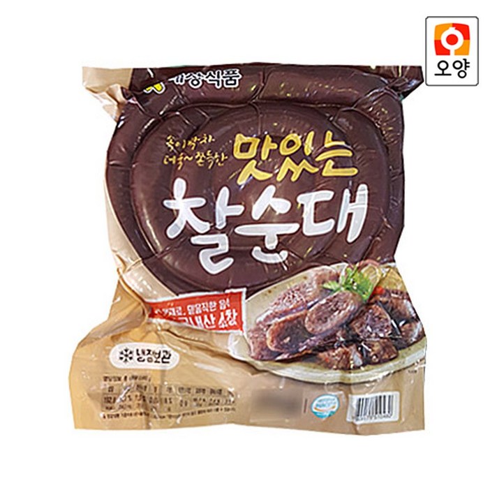 [퀴클리몰] 사조오양 맛있는 찰순대 2kg 냉장, 1개