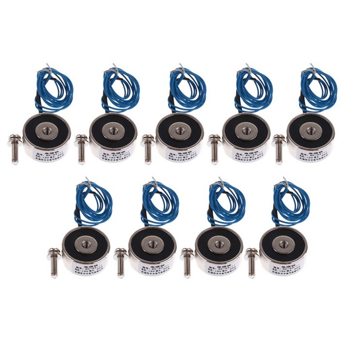 QDY 9x 12V 전기 전자석 홀레 노이드 5KG