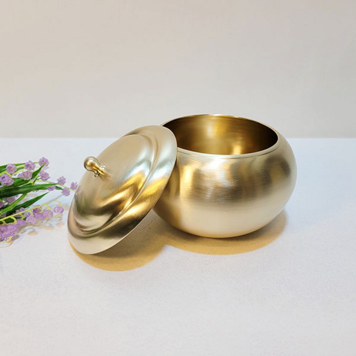 브론즈아트공방 요강(중) 청동요강 복요강 유기 방짜 놋쇠 저금통 보석함 가마요강 항아리