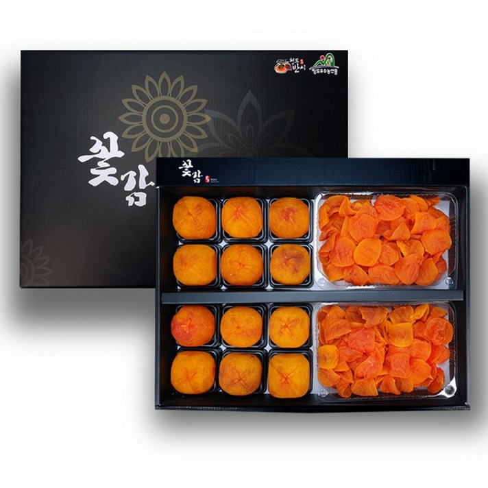 산지직송 감말랭이 청도 반건시 선물세트 경북, 선물용 반건시 24P 중