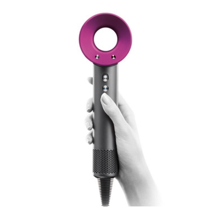 크몽 dyson 다이슨 네크라인 고출력 음이온 전기 헤어 드라이어기 직수입 카톡추가 도매가능, 핑크