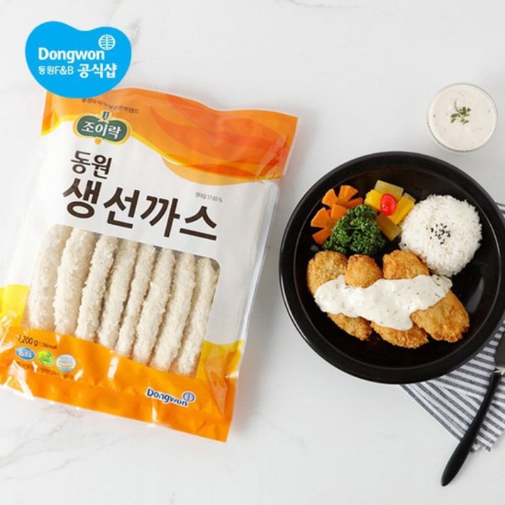 동원 조이락 생선까스 1.2Kg, 없음, 상세설명 참조