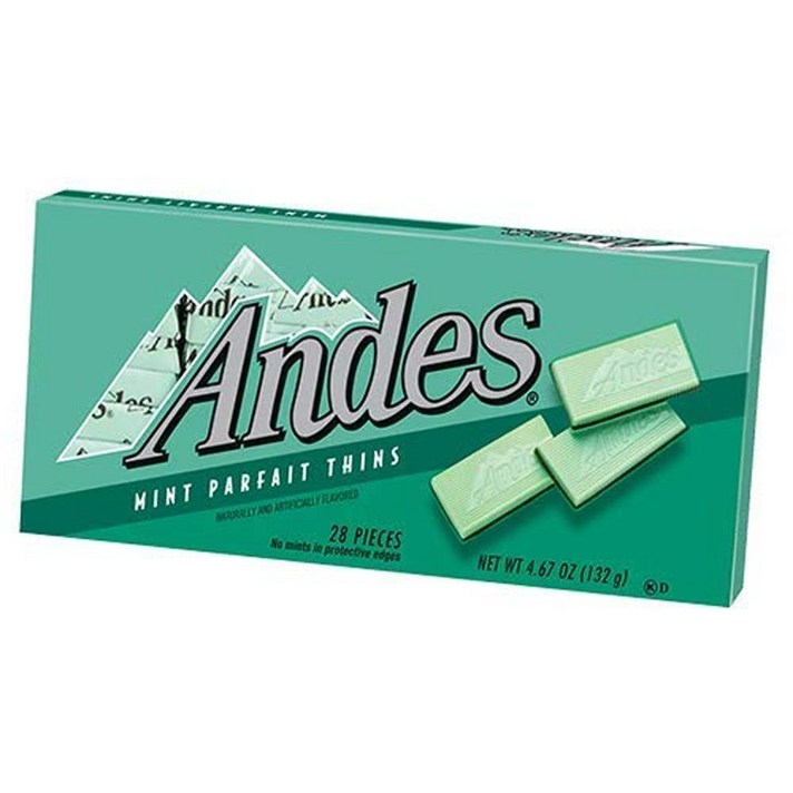 Andes 앤디스 민트 파르페 수입 미국 고급 초콜릿