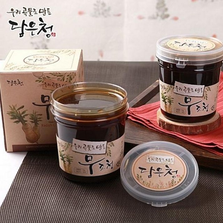 정배몰 2종세트 무조청+무조청2kg 조청, 1