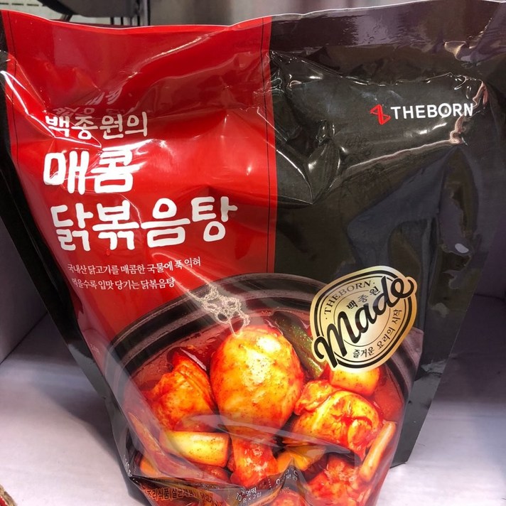 더 본 백종원의 매콤닭볶음탕 770g x 2 개입 아이스박스포장, 2개