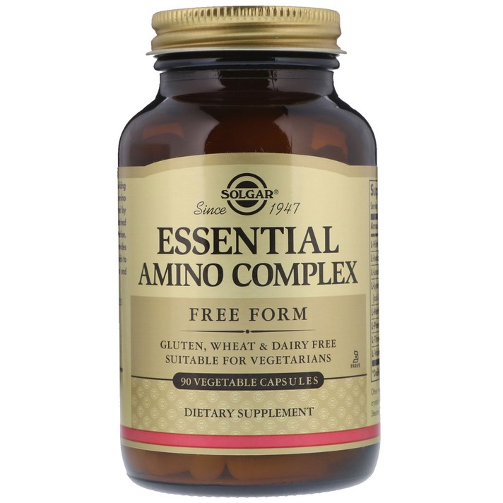 솔가 에센셜 아미노산 컴플렉스 90정 (베지캡슐) Solgar Essential Amino complex (90 Vcaps), 1개
