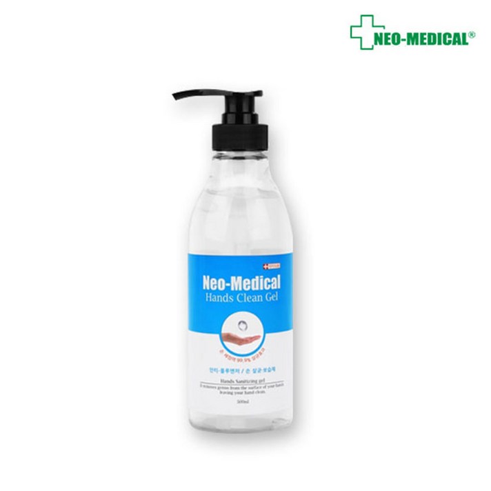 네오메디컬 핸드클린 손소독제, 500ml, 5개