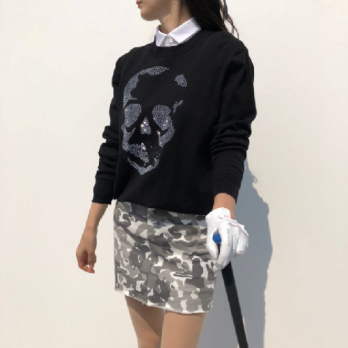로로얼로이 여성골프치마 카모 여성 골프 스커트