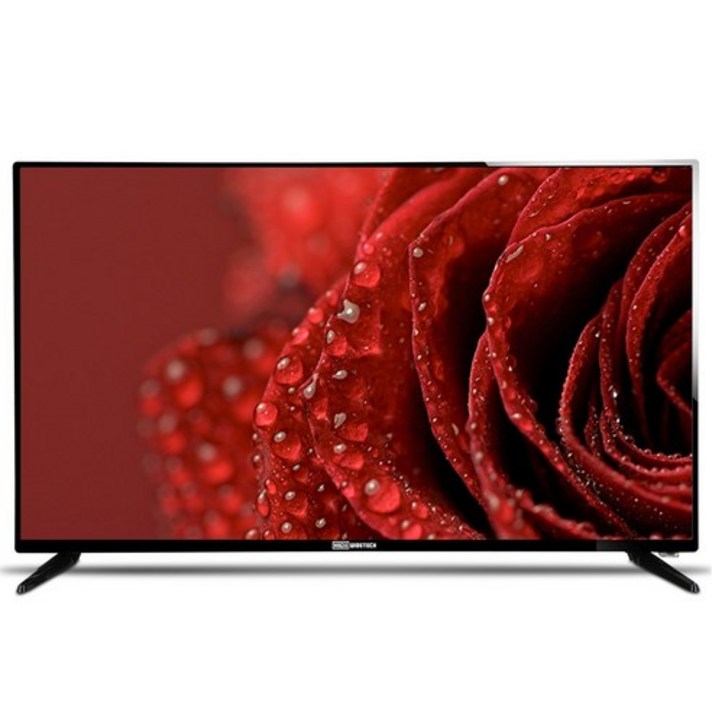 와이드테크 43인치TV 4K LED UHD TV HDR WT430UHD 무결점, 자가설치, 스탠드형