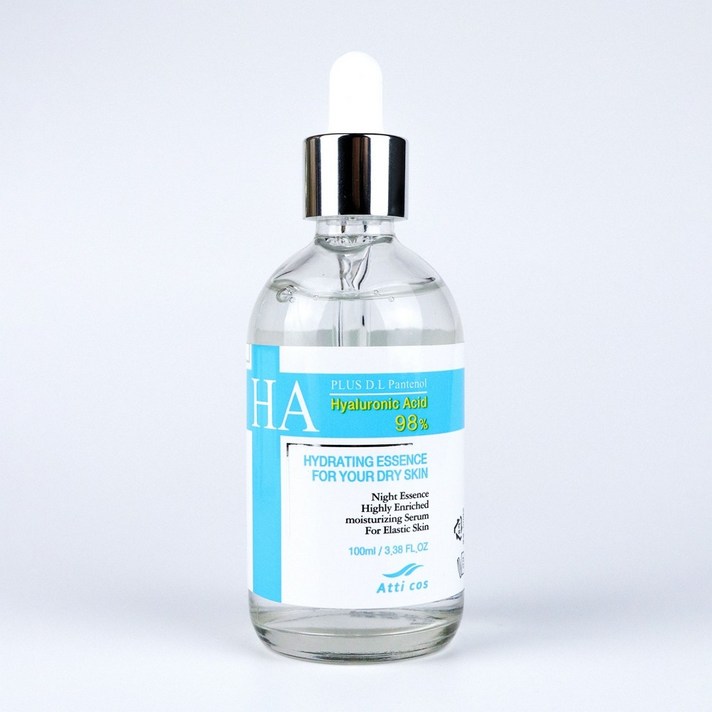 아띠코스 추천상품-히알루론산 디판테놀 앰플 100ml 피부탄력 에센스, 1개