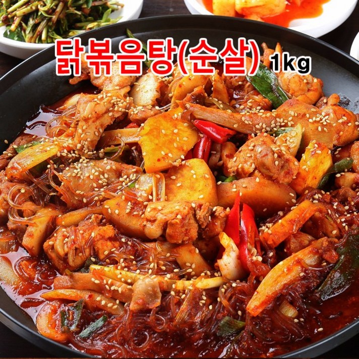 충청식품 불티나 닭볶음탕(순살)1kg, 1kg, 1팩