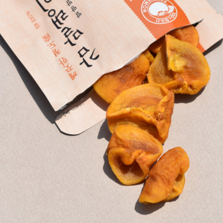 전국보부상 청도 씨없는 감말랭이 곶감 60g 10봉 사무실 어르신간식, 10개