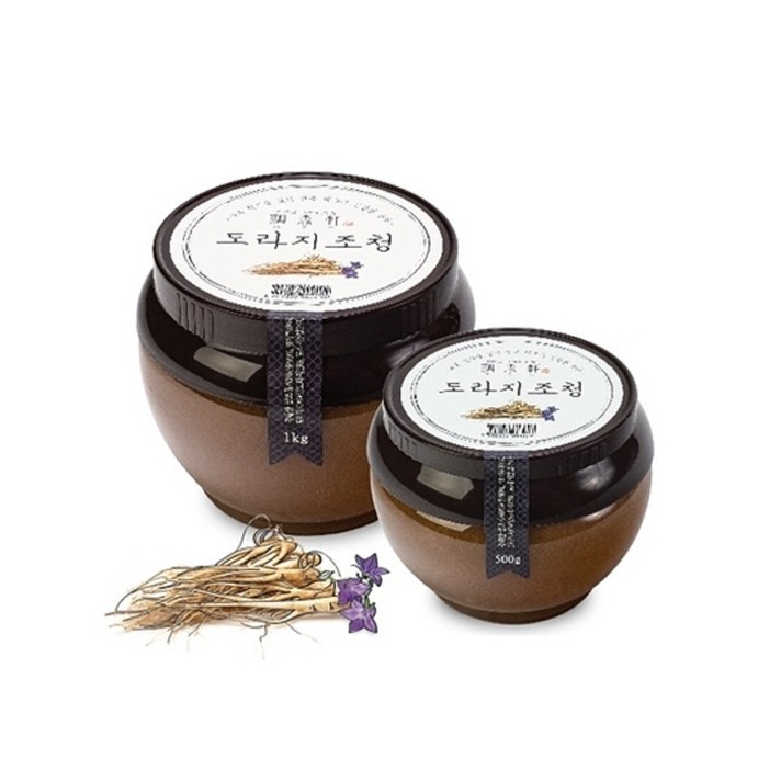 조향헌 제주 무쇠 가마솥 수제조청 20종 500g 1kg, 생강 조청 1kg