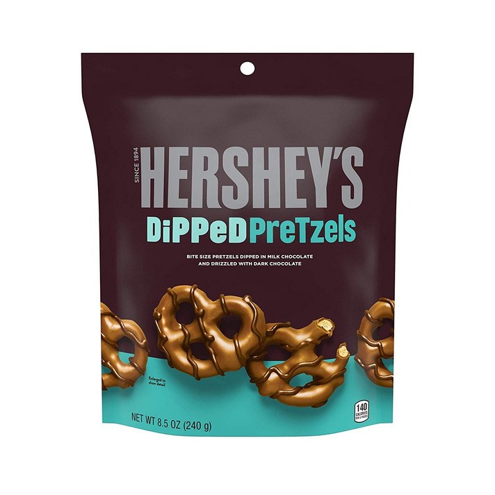 허쉬 딥트 프레츨, 240g, 1개