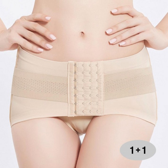 바른자세 쫀쫀한 1+1 골반 완전 교정기 밴드, 00블랙S