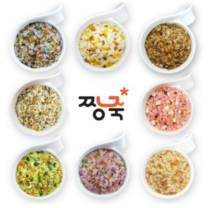 짱죽 이유식 골고루 10팩 (랜덤) 유기농 김 추가증정, 1개, 4단계아기밥+5단계반찬 골고루 10팩