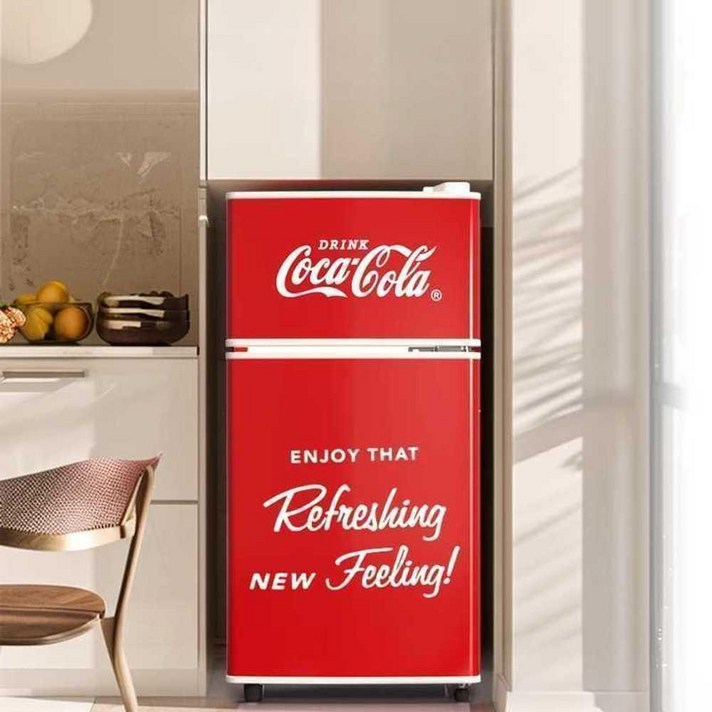 미니 냉장고 사무실 기숙사 원룸 코카콜라 냉장고