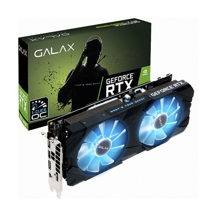 갤럭시 지포스 RTX 2060 SUPER EX BLACK OC D6 8GB, 옵션없음